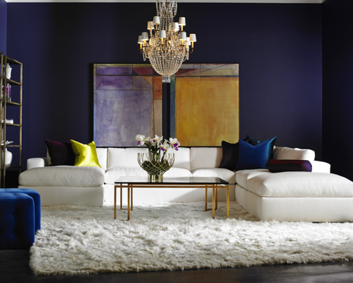 NC Furniture Manufacturer Lillian August by Hickory White Living Room Setting